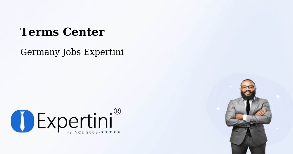 Terms of Service – Leonberg - Germany Jobs Expertini